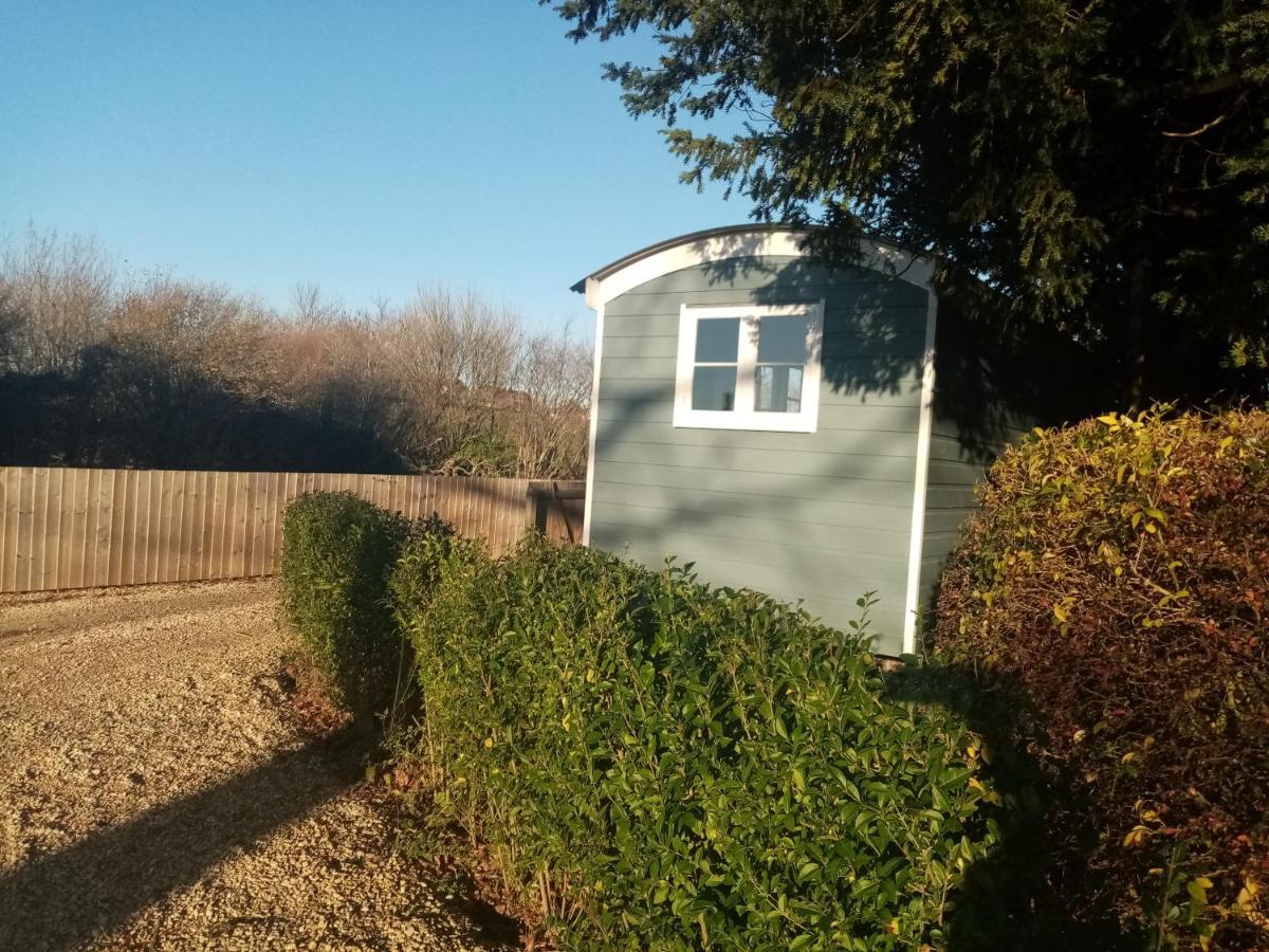 Yew Tree View Luxury Shepherd'S Hut Стермінстер-Ньютон Екстер'єр фото